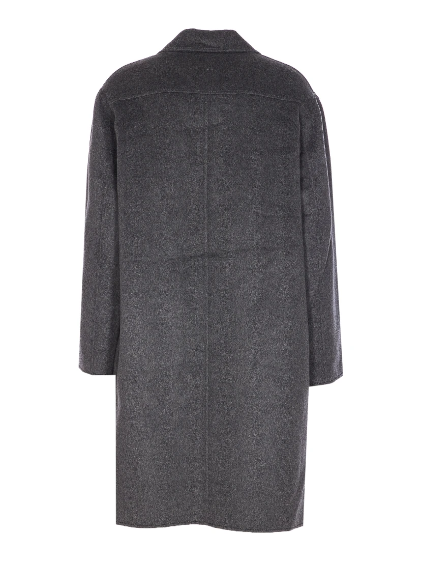 Ami Alexandre Matiussi Coats Grey