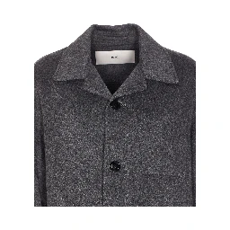 Ami Alexandre Matiussi Coats Grey