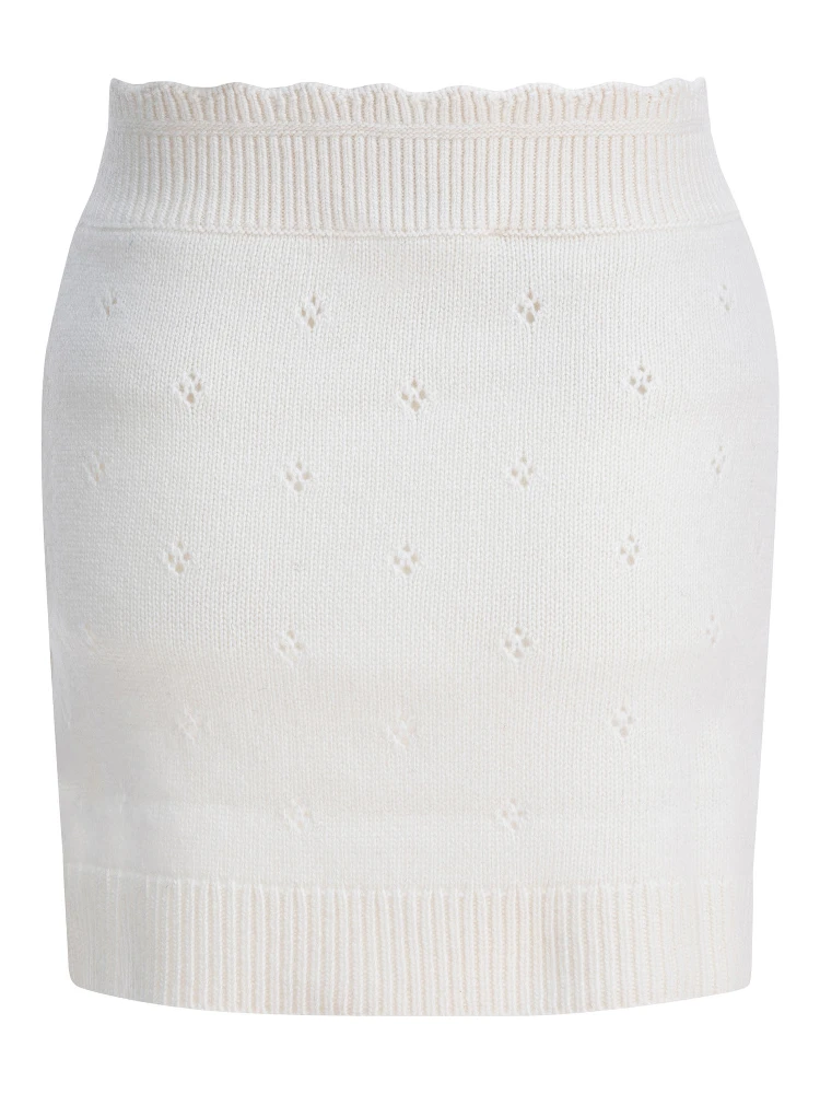 Wool skirt