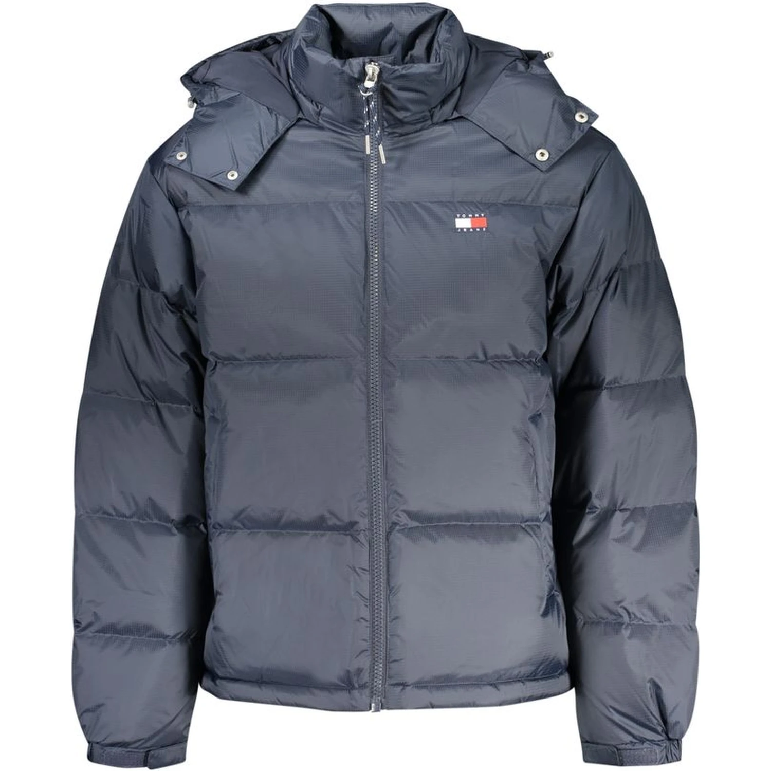 Blue Polyester Men's Jacket