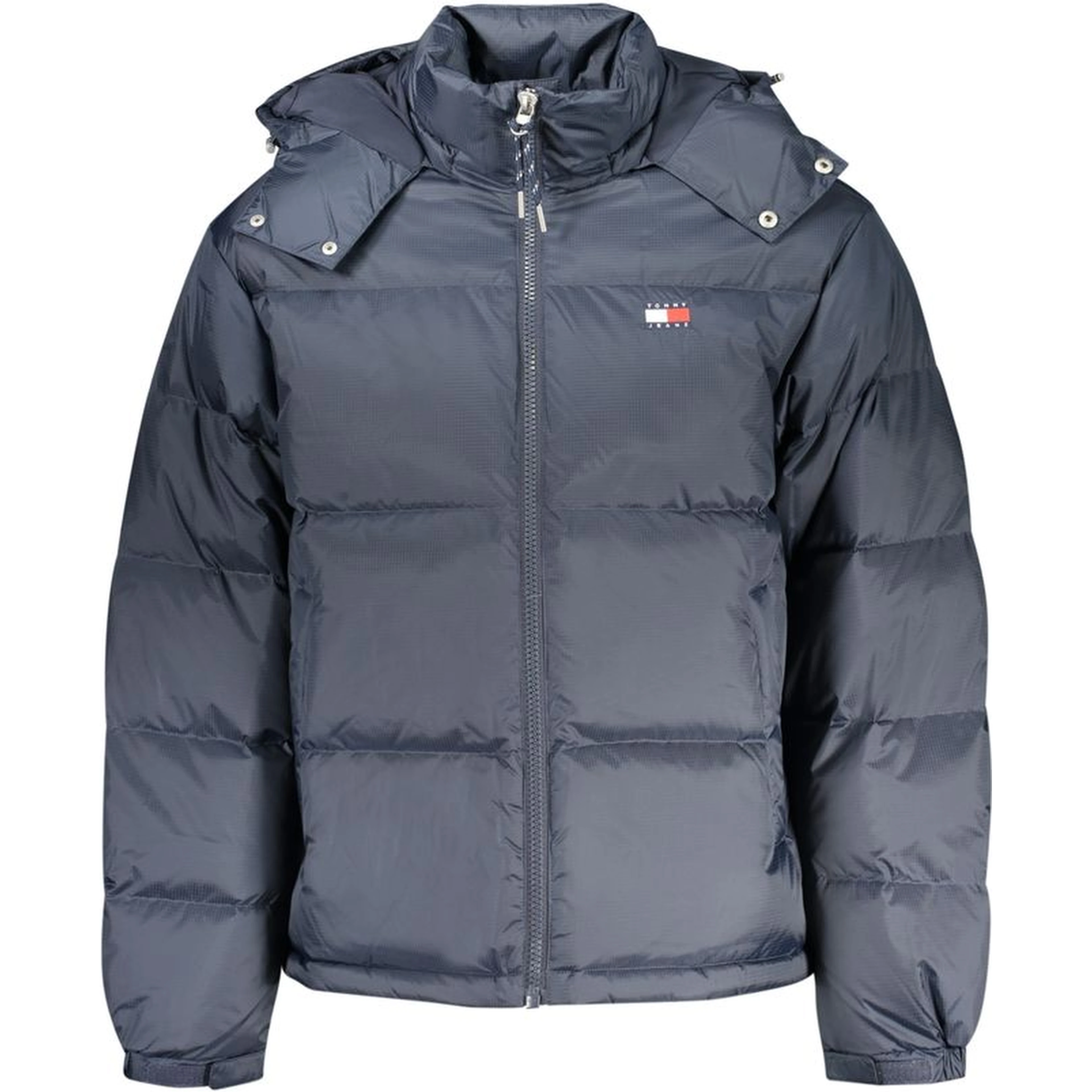 Blue Polyester Men's Jacket