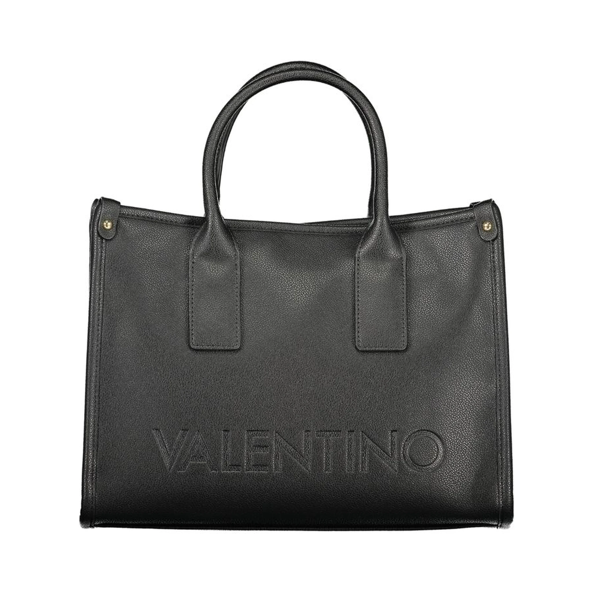 Nero Poliuretano Woman Handbag
