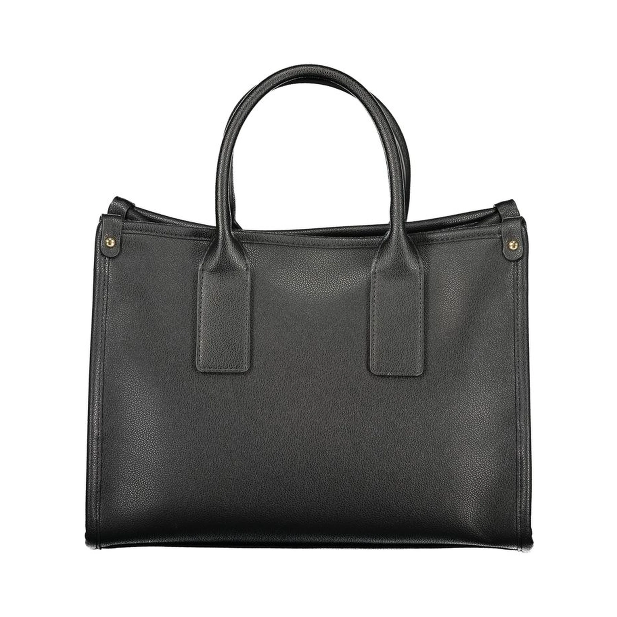 Nero Poliuretano Woman Handbag