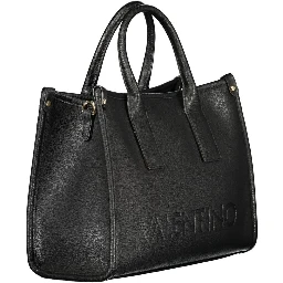 Nero Poliuretano Woman Handbag
