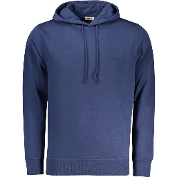 Blue Cotton Men's Sweatshirt