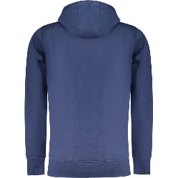Blue Cotton Men's Sweatshirt