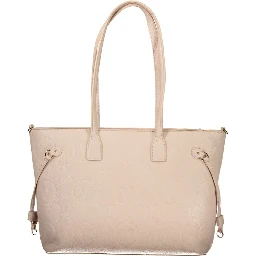 Pink Polyethylene Handbag