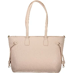 Pink Polyethylene Handbag
