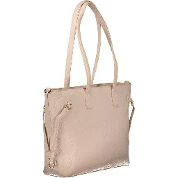 Pink Polyethylene Handbag