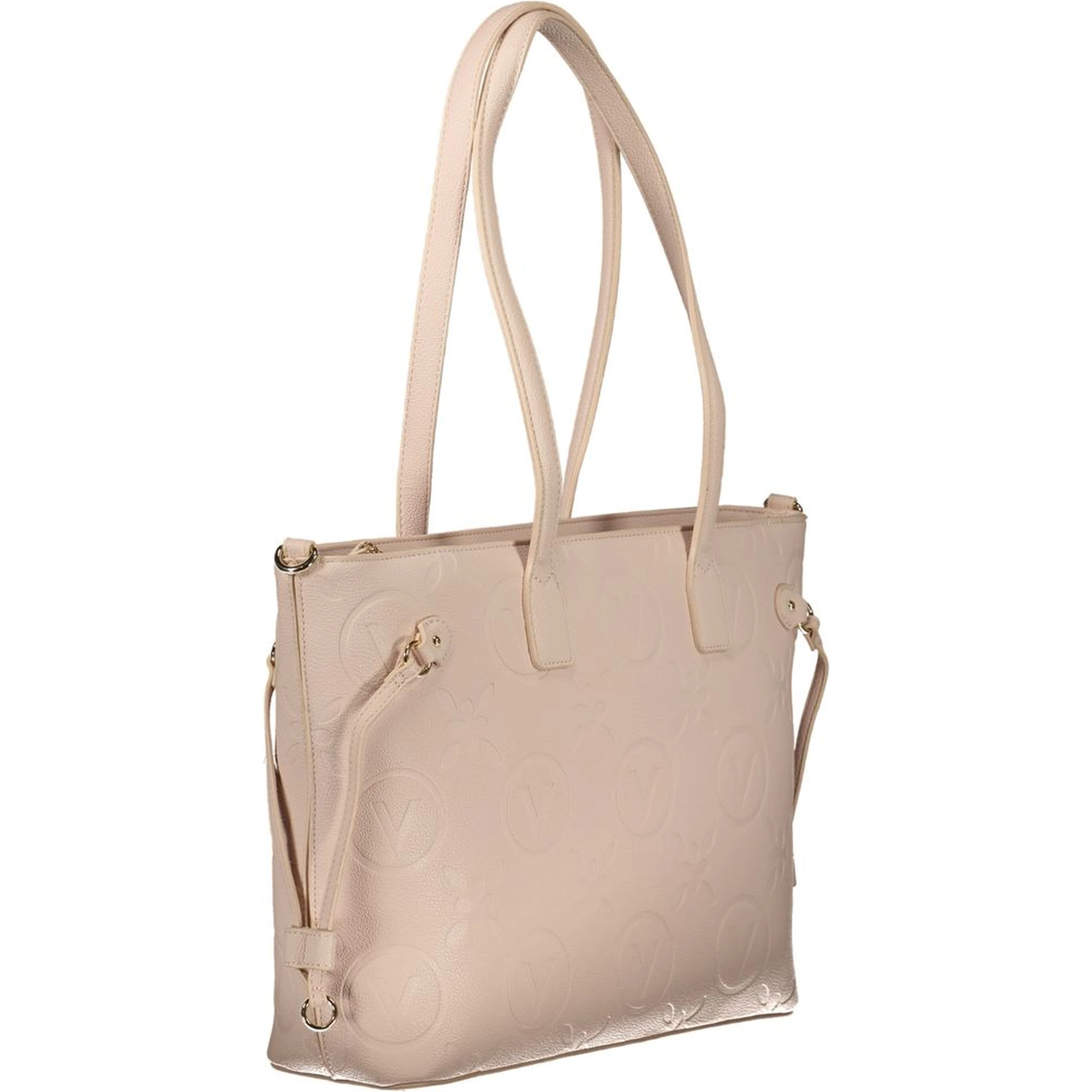 Pink Polyethylene Handbag