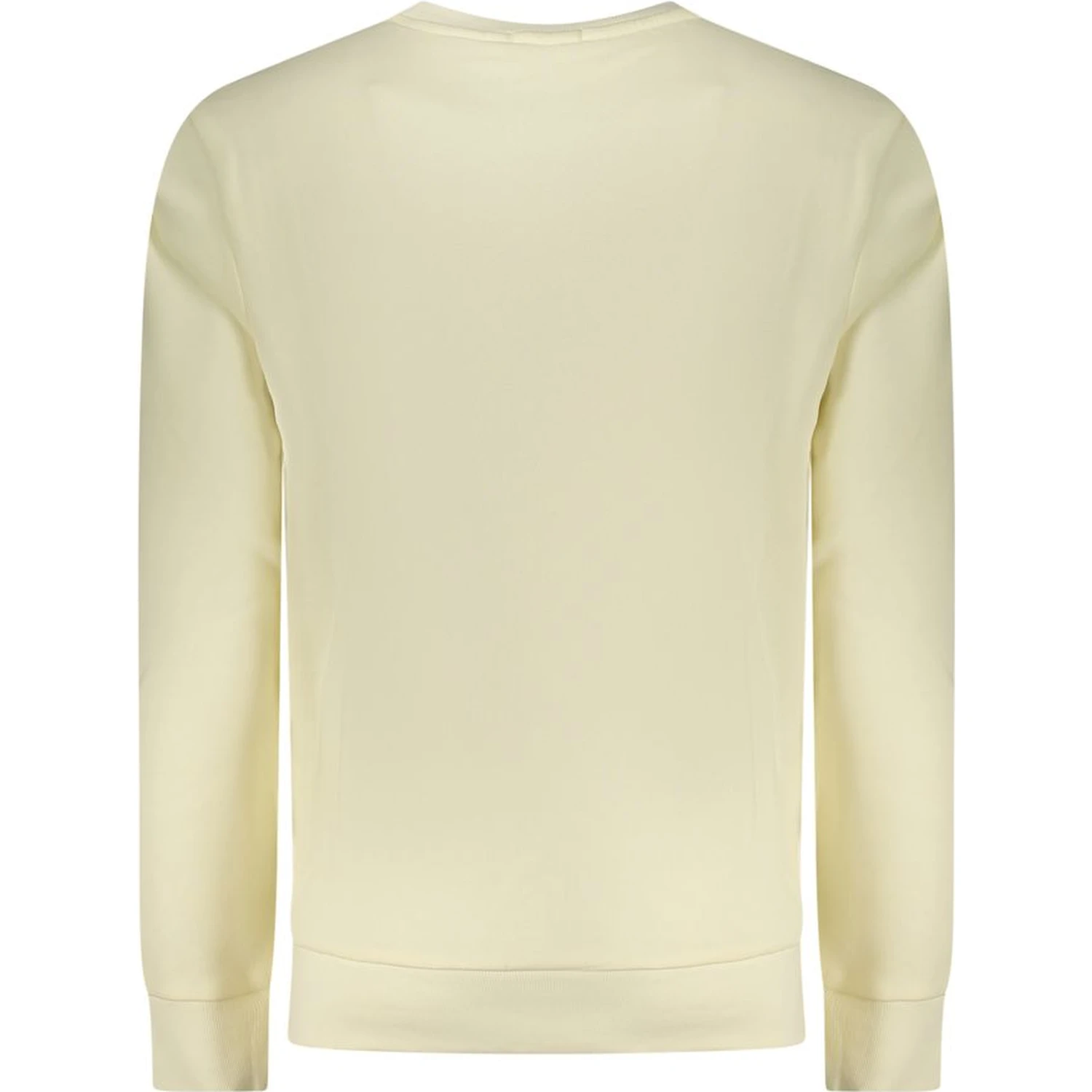 White Cotton Men Sweatshirt