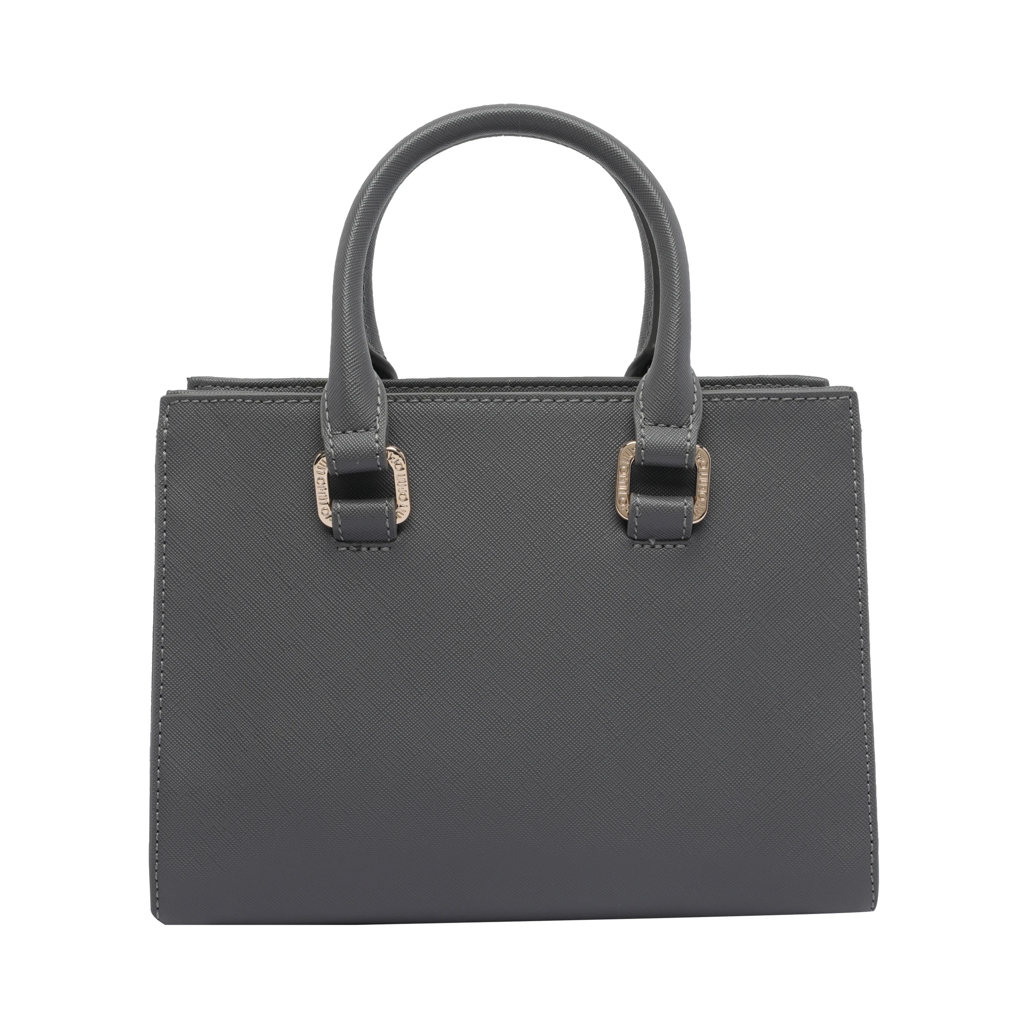 logo-embossed tote bag