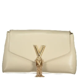 Beige Polyethylene Handbag