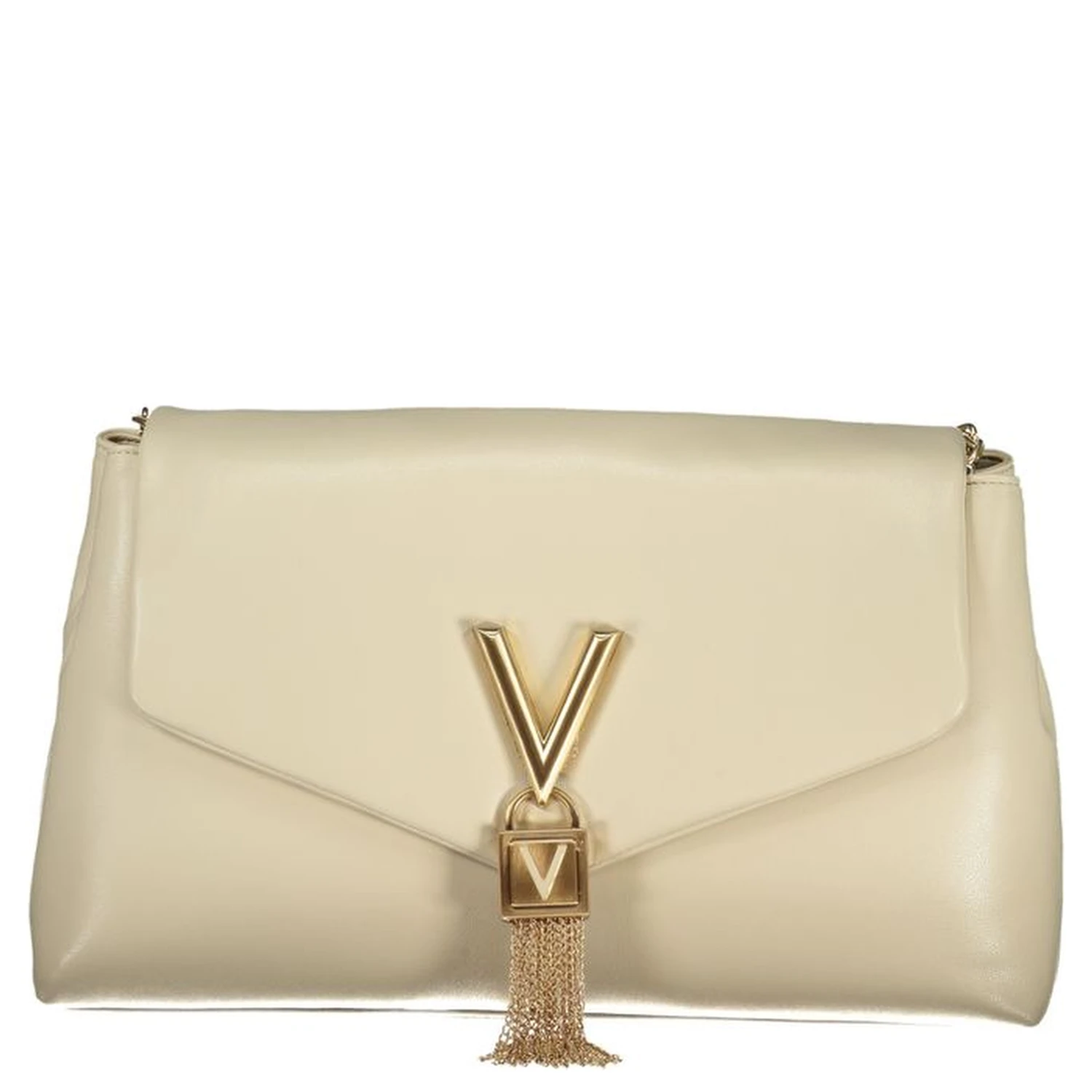 Beige Polyethylene Handbag
