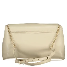 Beige Polyethylene Handbag