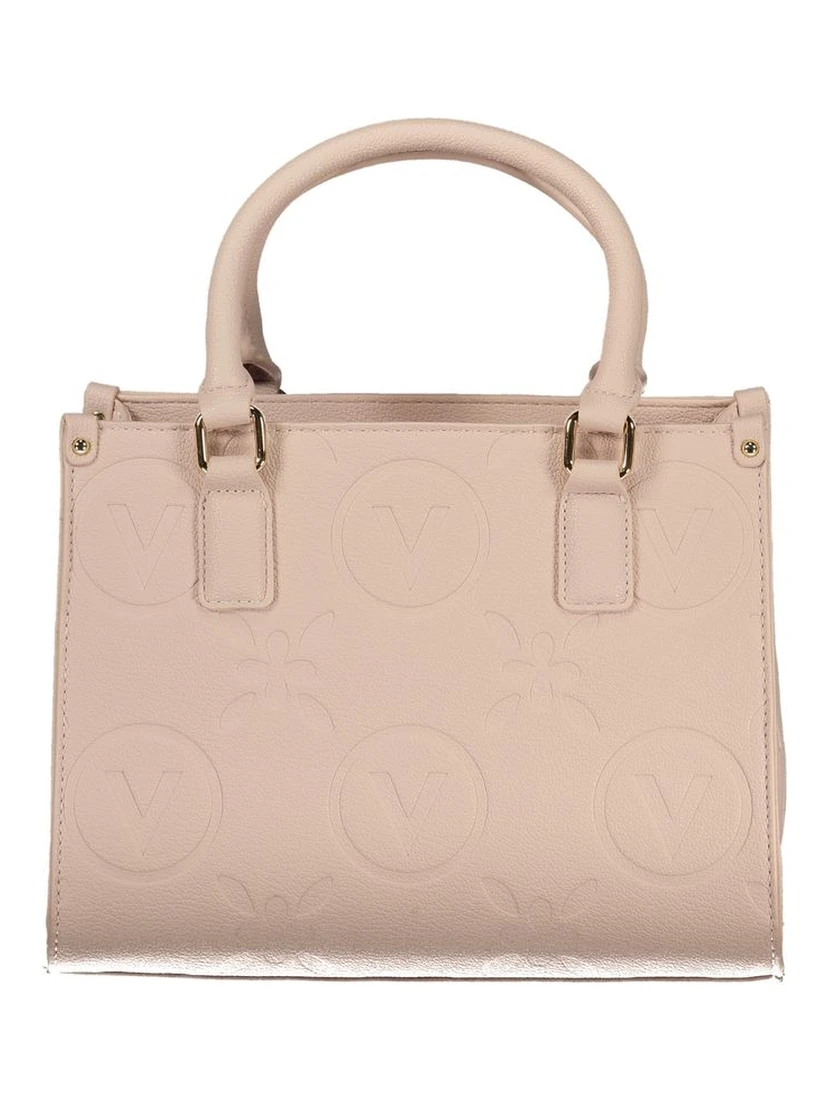 Pink Polyethylene Handbag