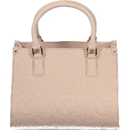 Pink Polyethylene Handbag