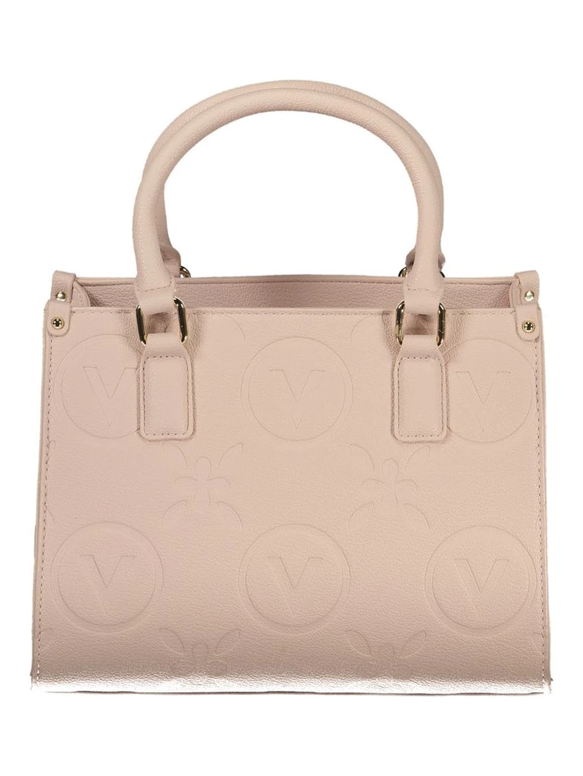 Pink Polyethylene Handbag