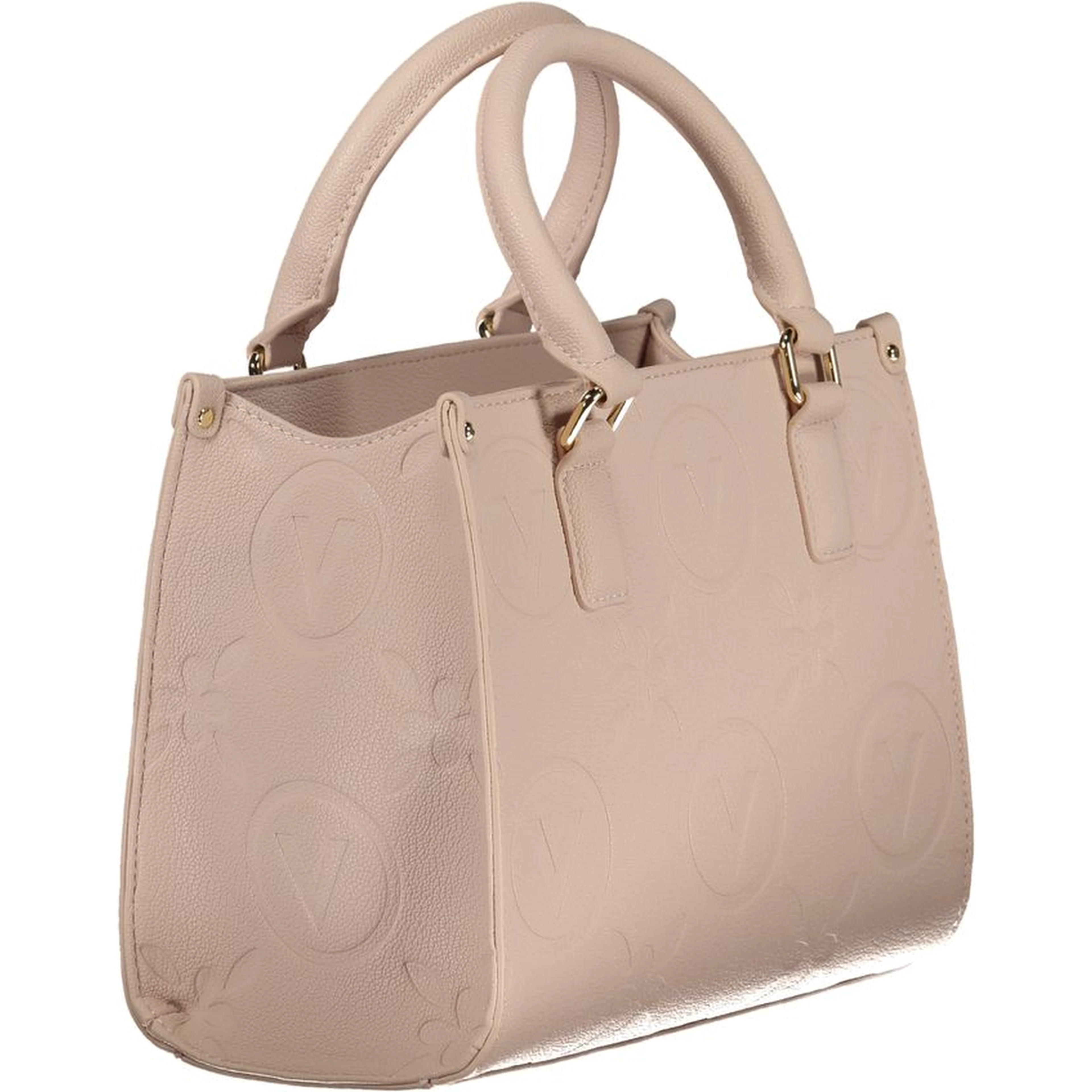 Pink Polyethylene Handbag