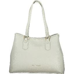 Gray Polyethylene Handbag