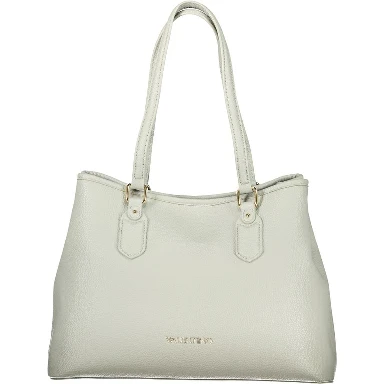 Gray Polyethylene Handbag