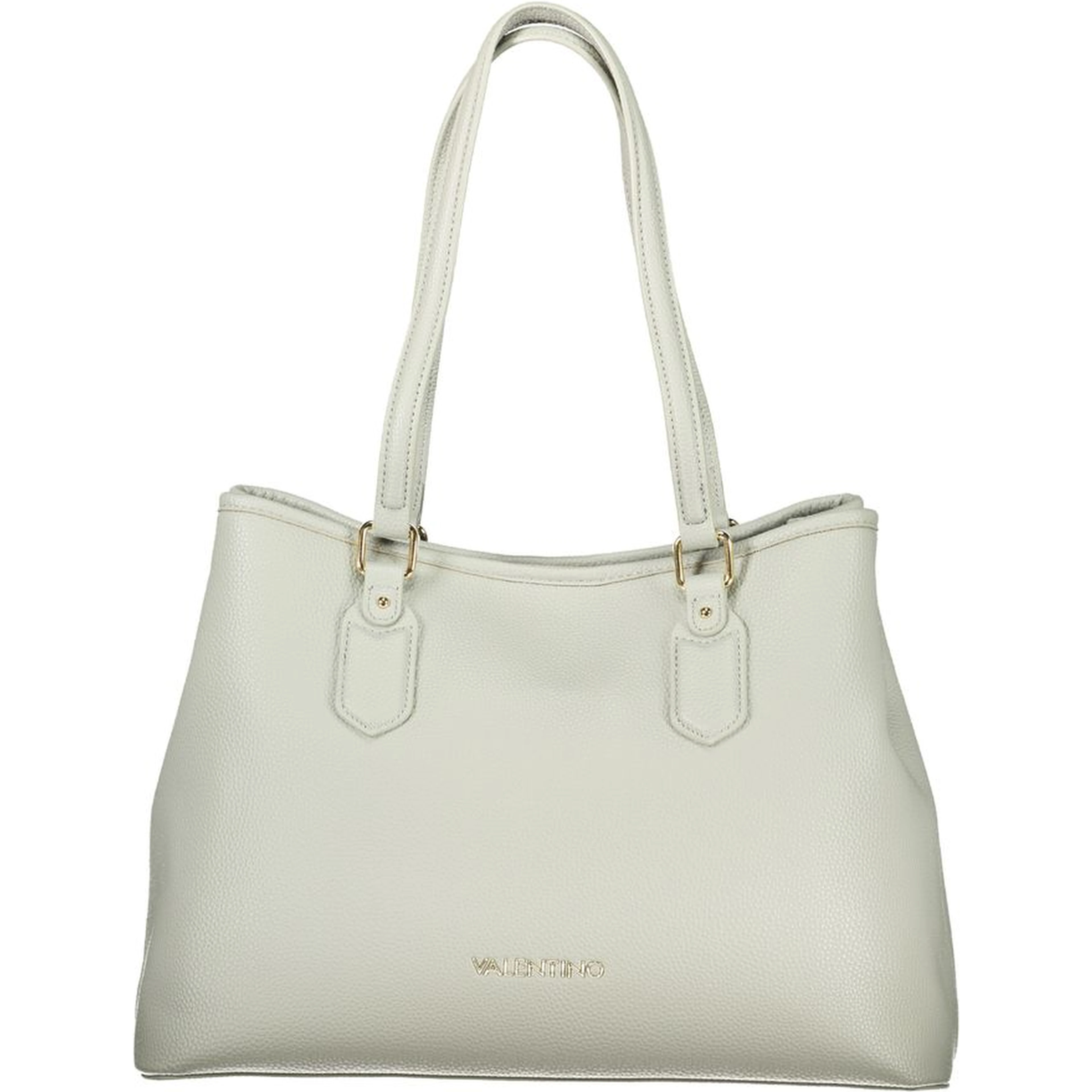 Gray Polyethylene Handbag