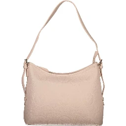 Pink Polyethylene Handbag