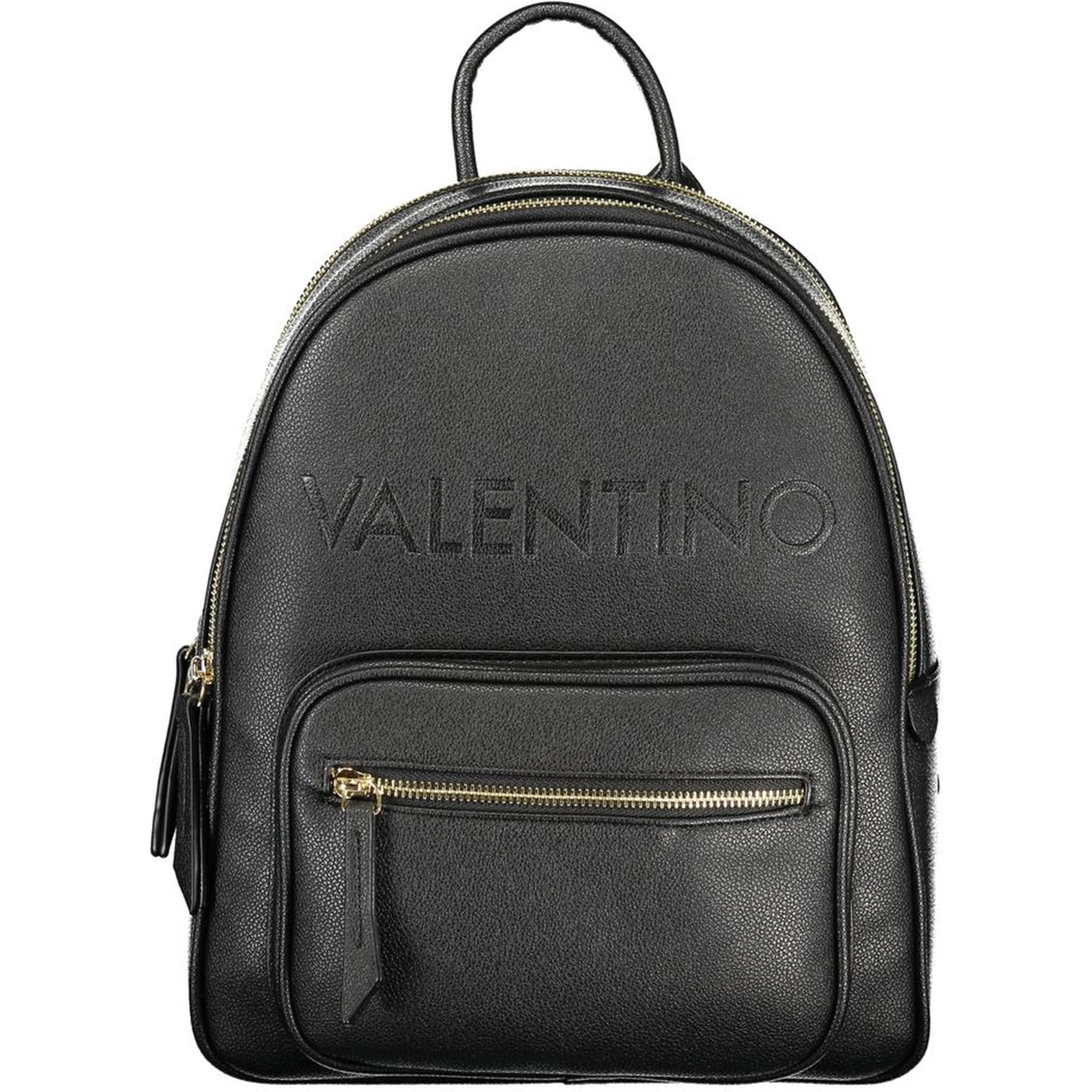 Nero Poliuretano Women Backpack