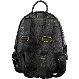 Nero Poliuretano Women Backpack