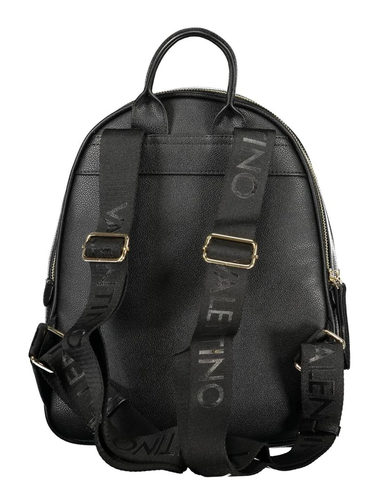 Nero Poliuretano Women Backpack alternative