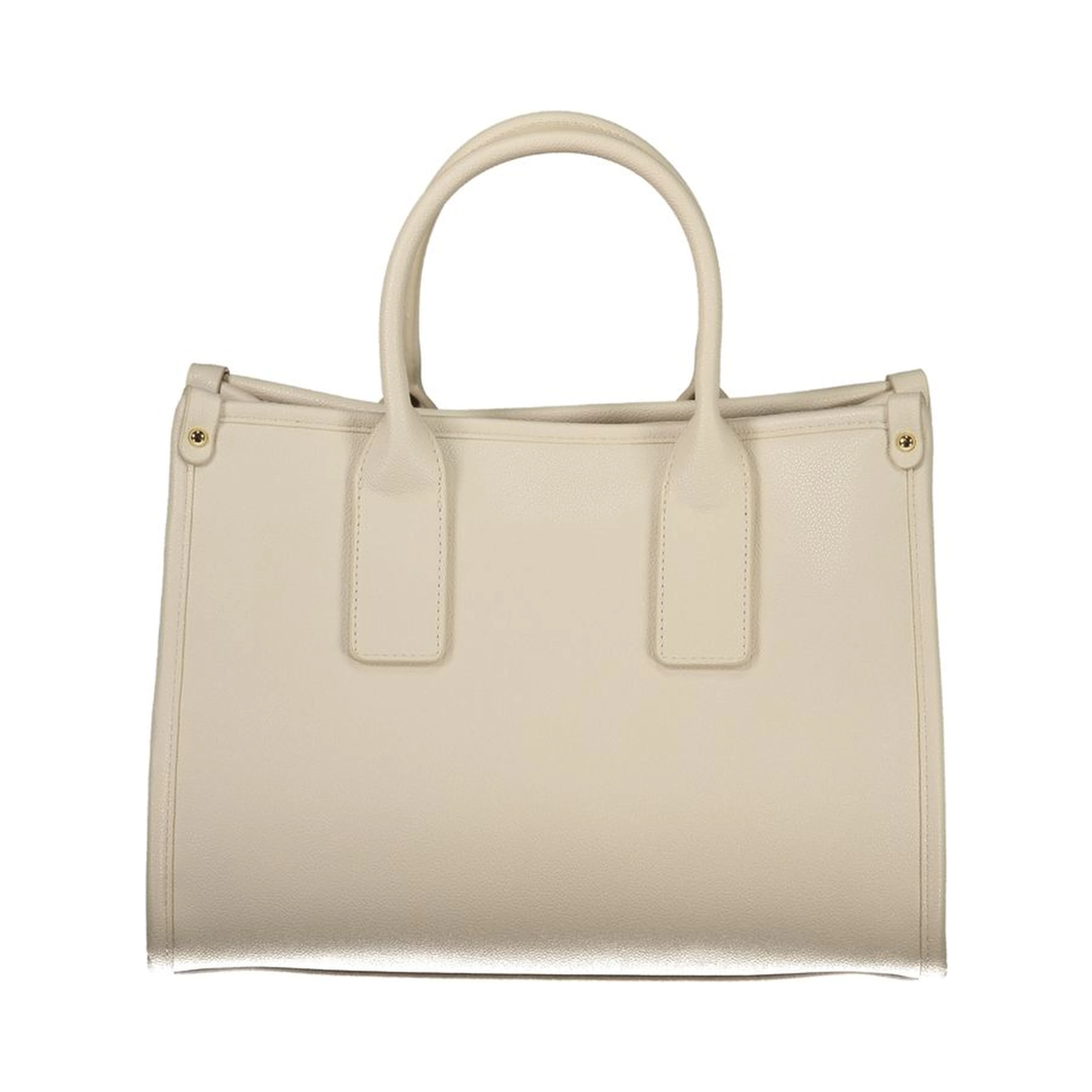 Beige Polyethylene Handbag