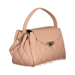 Rosa Polyurethane Women Handbag