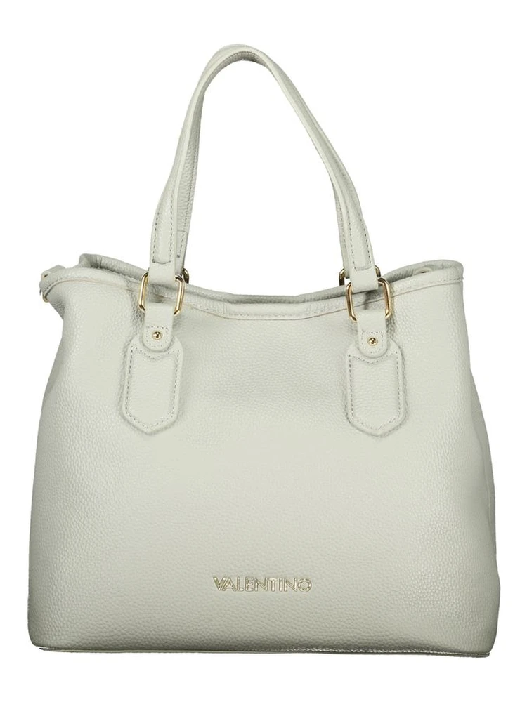 Gray Polyethylene Handbag