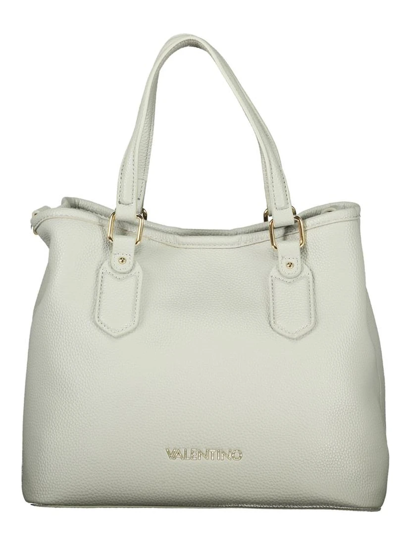 Gray Polyethylene Handbag