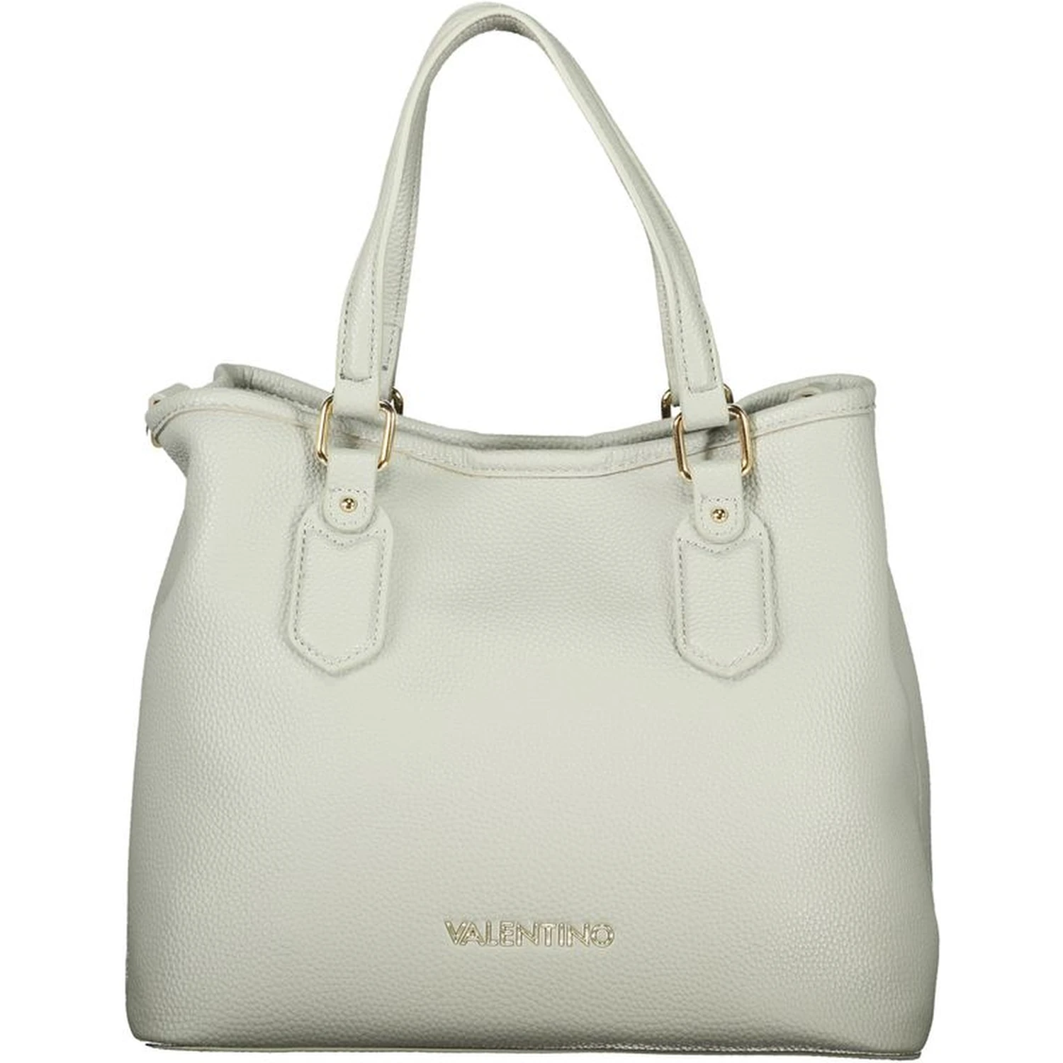 Gray Polyethylene Handbag