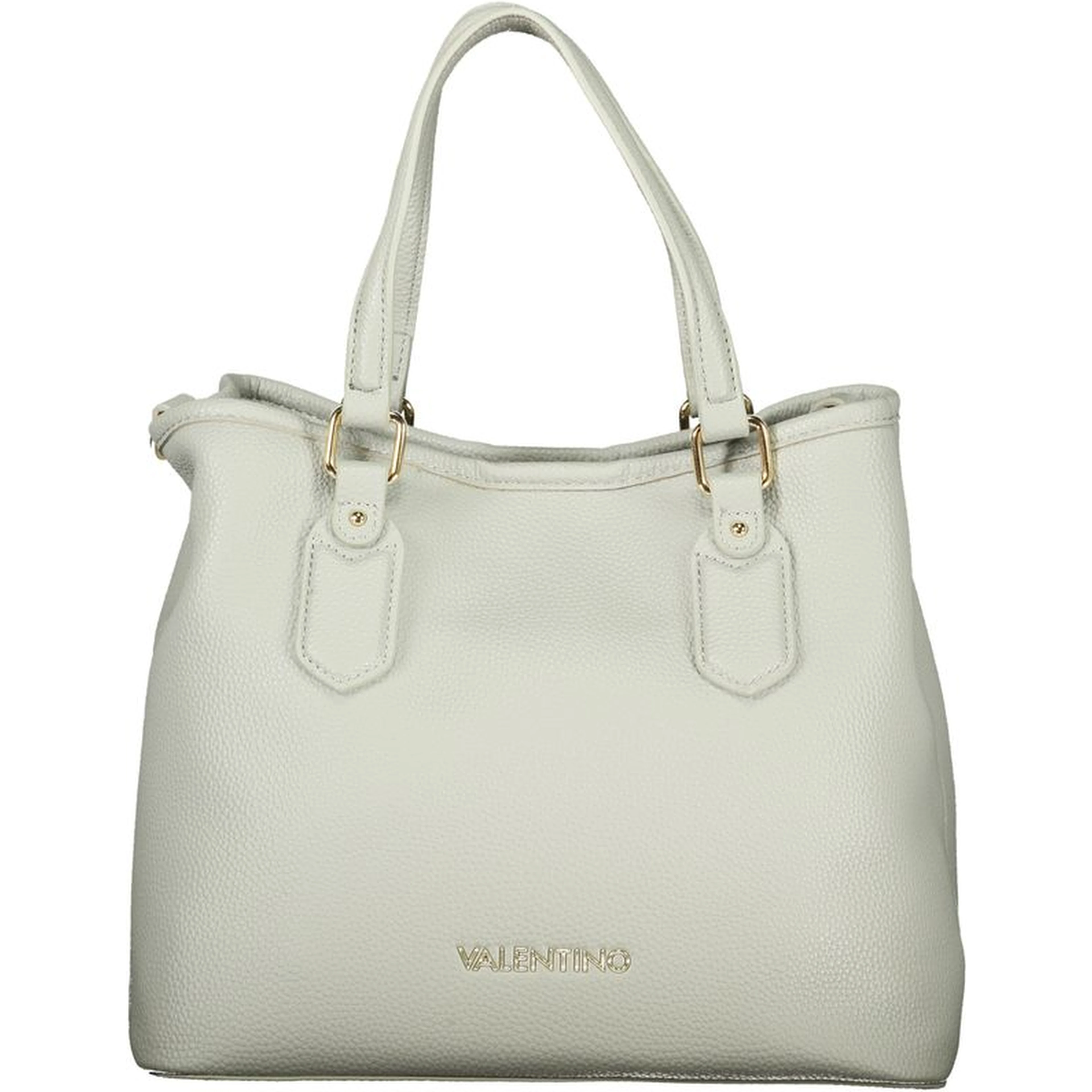 Gray Polyethylene Handbag