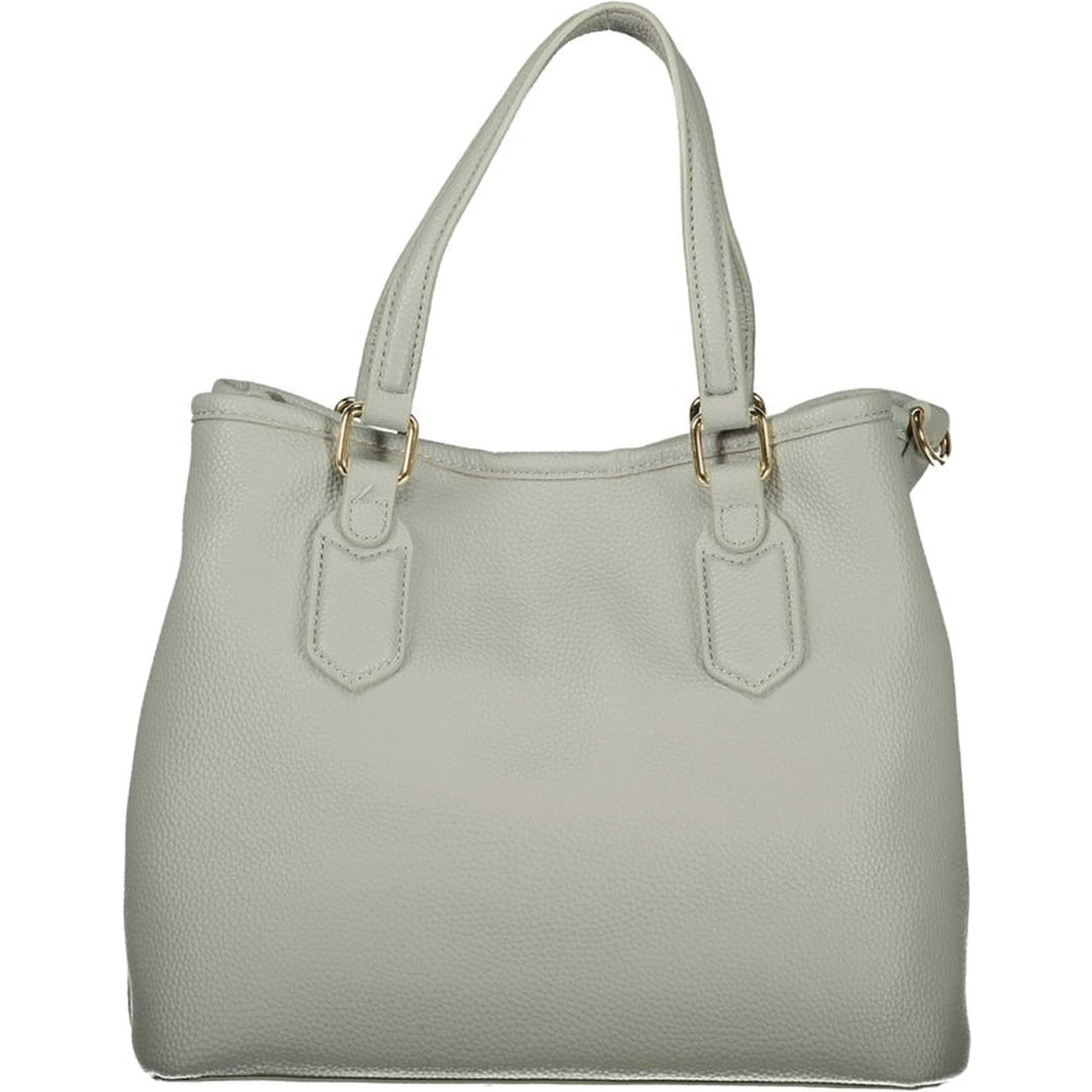 Gray Polyethylene Handbag