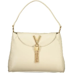 Beige Polyethylene Handbag