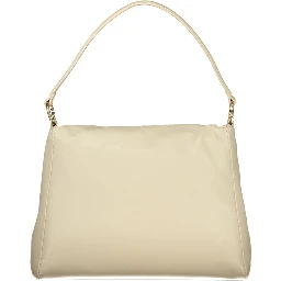 Beige Polyethylene Handbag