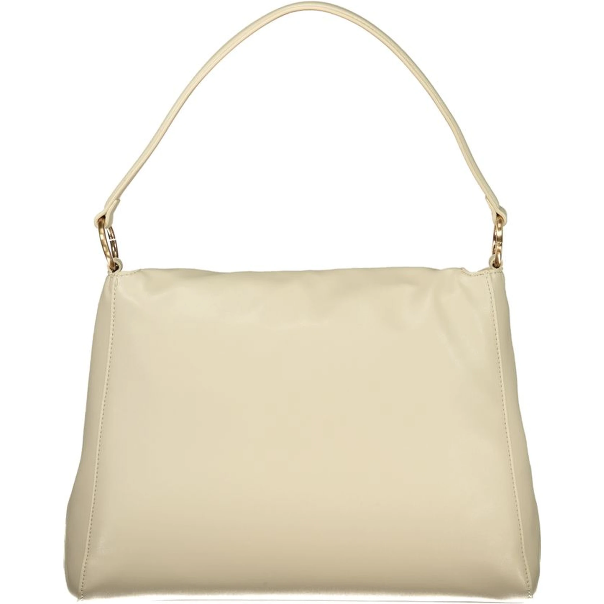 Beige Polyethylene Handbag