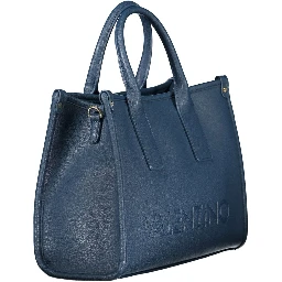 Blue Polyethylene Handbag