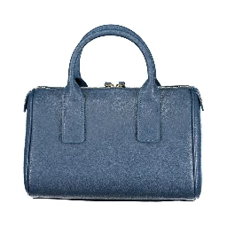 Blue Polyethylene Handbag