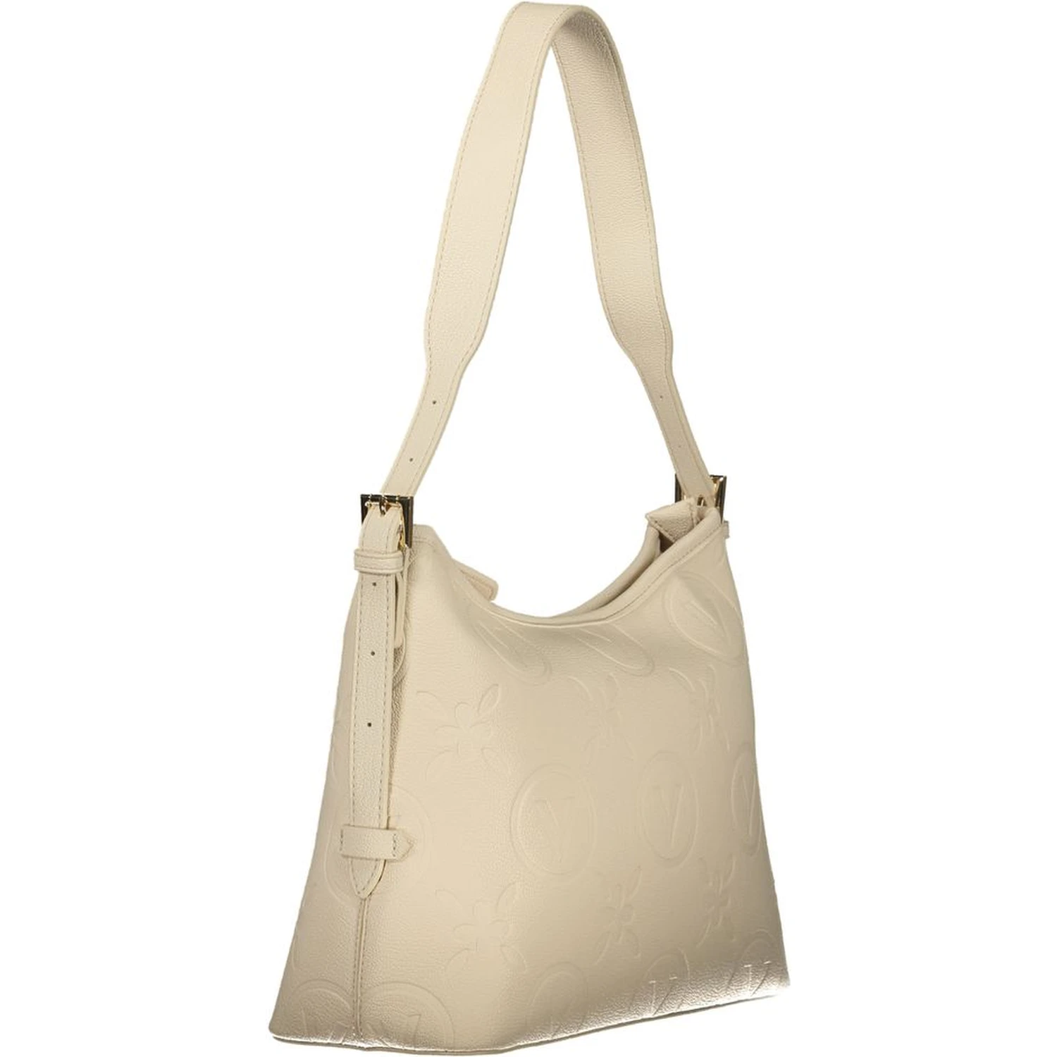 Beige Polyethylene Handbag