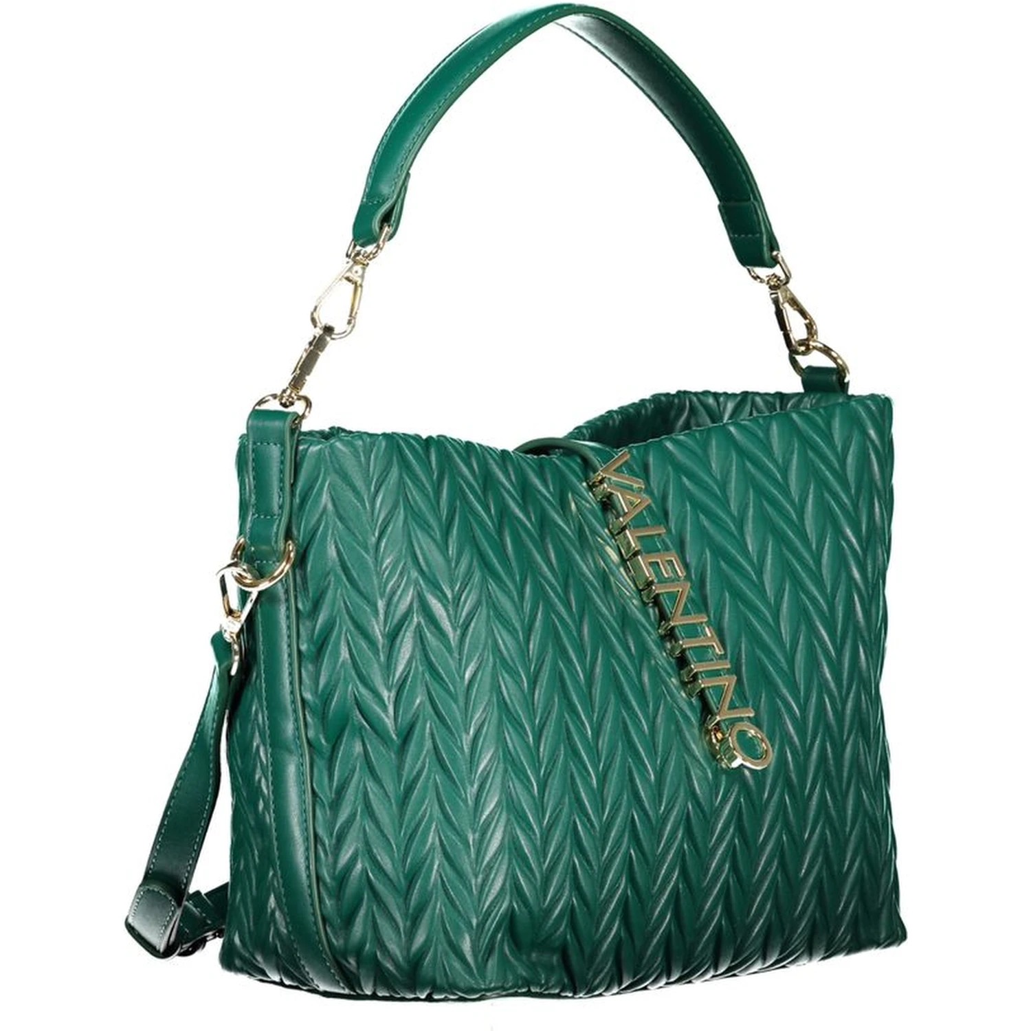 Green Polyethylene Handbag