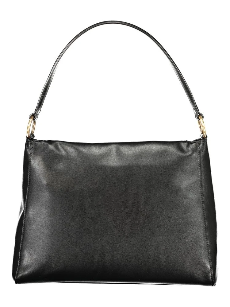 Black Polyurethane Women Shoulder Bag alternative