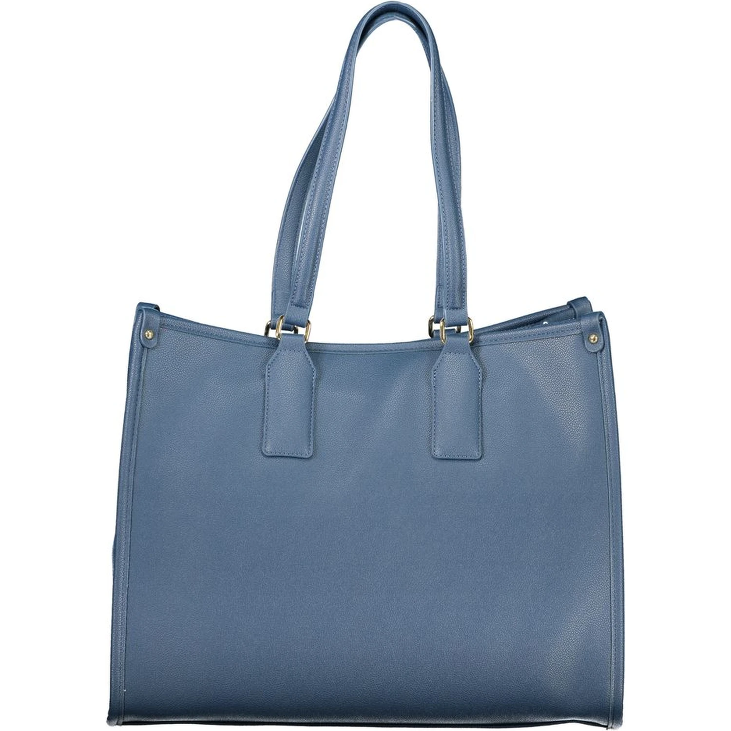 Blu Polyurethane Women Handbag