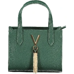 Verde Poliuretano Women Handbag
