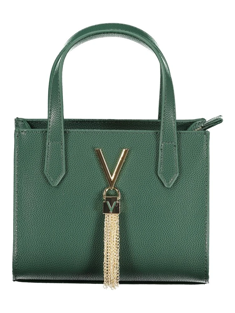 Verde Poliuretano Women Handbag