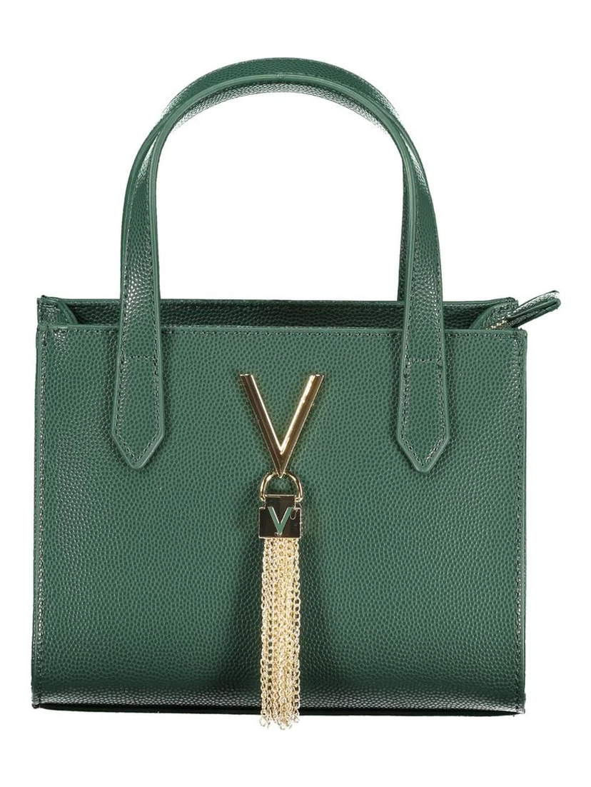 Verde Poliuretano Women Handbag
