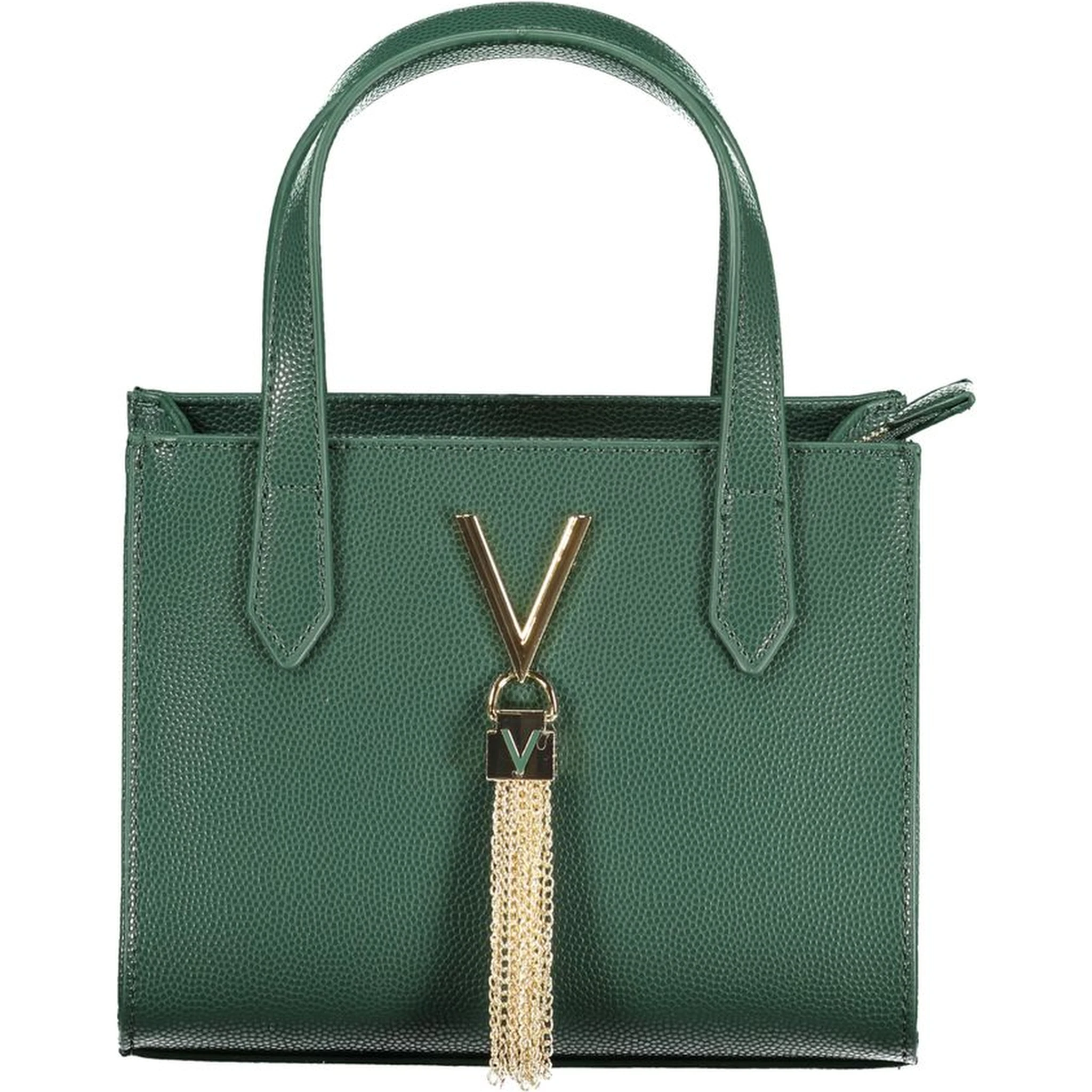 Verde Poliuretano Women Handbag